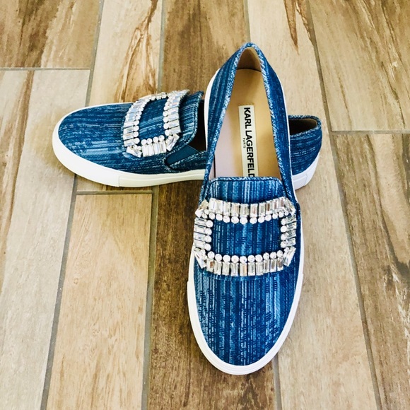 Karl Lagerfeld Shoes - ⭐️HP Karl Lagerfeld Ermine Slip-on Sneakers